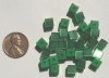 30 6mm Green Fiber Optic Cubes
